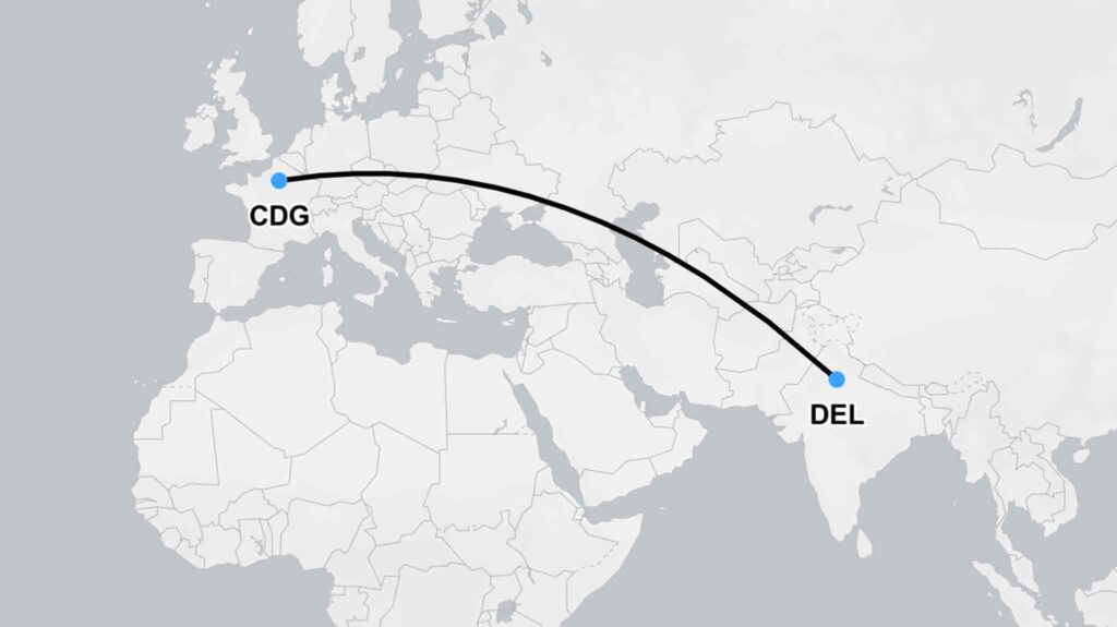 Asia to Paris
