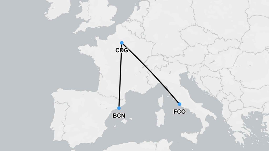 Europe to Paris