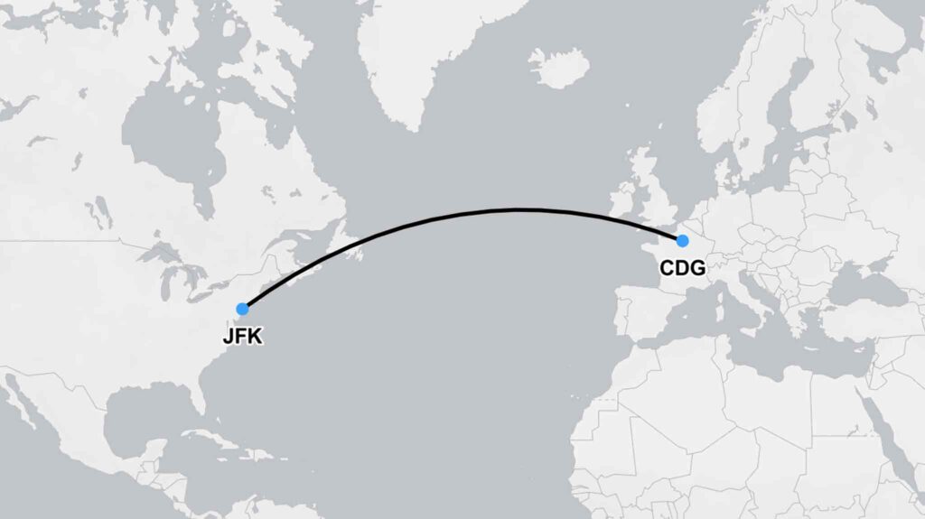 USA to Paris